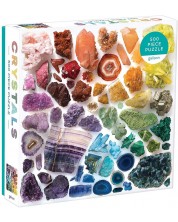 Puzzle Galison din 500 de piese - Cristale colorate -1