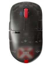 Mouse de gaming Pulsar - X2H Mini, optic, fără fir , Clear Black Edition