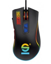 Mouse gaming Sparco - LINE, optic, negru