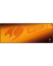 Mouse pad de gaming COUGAR - Arena, XL, moale, portocalie -1