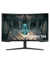 Monitor gaming Samsung - Odyssey G6, 27",QHD,240Hz, 1ms, negru -1