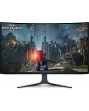 Gaming monitor Dell - Alienware AW3225QF, 31.6'', 240Hz, 0.03 ms, OLED, Curved