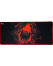 Mouse pad pentru gaming  White Shark - SKYWALKER, XL, moale,roșu/negru -1