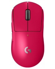 Mouse de gaming Logitech - G Pro X Superlight 2, optic, fără fir, roz