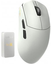 Mouse de gaming Lamzu - MAYA X 8K, optic, wireless , Cloud Grey