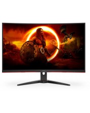 Monitor gaming AOC - C32G2ZE/BK, 31.5", 240Hz, 1ms, FreeSync, negru -1