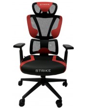 Scaun de gaming  RFG - STRIKE, negru/roşu