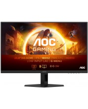 Gaming monitor  AOC - 24G4XE, 23.8'', FHD, 180Hz, 1ms, IPS, negru 