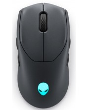 Mouse de gaming Alienware - AW720M, optic, wireless, Dark Side of the Moon -1