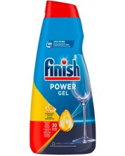 Detergent pentru mașină de spălat vase Finish - All in 1 Max Lemon, 600 ml -1