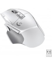 Mouse de gaming Logitech - G502 X Lightspeed EER2, optic, alb -1