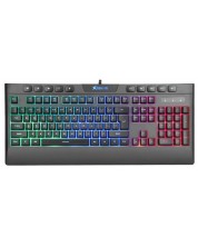 Tastatură gaming Xtrike ME - KB-508 EN, Rainbow, neagră -1