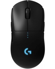 Mouse gaming Logitech - G Pro, optic, 16K DPI, wireless, negru