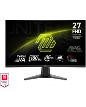 Gaming monitor MSI - MAG 27C6F, 27'', FHD, VA, 180Hz, 0.5ms, Curved -1