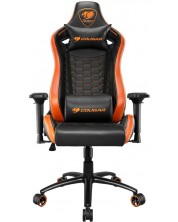 Scaun de gaming COUGAR -  Outrider S, negru/portocaliu