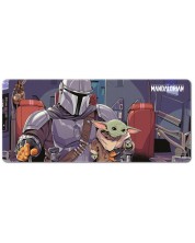 Mousepad de gaming  Erik - SAR WARS THE MANDALORIAN-THE CHILD , XL, multicoloră