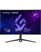 Monitor pentru jocuri ViewSonic - VX2718-PC-MHDJ, 27'', 180Hz, 1 ms, VA, Curved -1