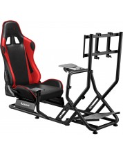 Scaun gaming Huzaro - Speed 6.0, negru/roșu -1