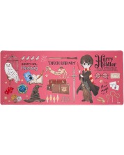 Mouse pad pentru gaming Erik - Harry Potter, XL, moale, roz