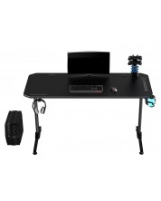 Birou gaming Ultradesk - Frag, negru