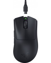 Mouse de gaming Razer - DeathAdder V3 Pro, optic, wireless, negru
