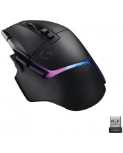 Mouse de gaming Logitech - G502 X Plus EER2, optic, wireless, negru -1