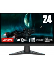 Monitor gaming Lenovo - G24e-20, 23.8'', 100Hz, 1 ms, FreeSync, negru -1