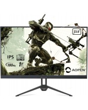 Gaming monitor Acer AOPEN - 24KG3YM3bip, 23.8'', FHD, 180Hz, 1ms, IPS, FreeSync