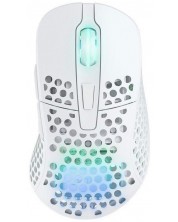 Mouse gaming Xtrfy - M4, optic, wireless, alb -1