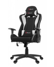 Scaun de gaming Arozzi - Mezzo V2 Fabric, alb -1