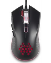 Mouse gaming Spartan Gear - Titan 2, cu fir, negru -1