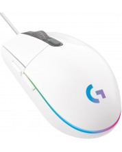 Mouse gaming Logitech - G102 Lightsync, optic, RGB, alb