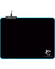 Mouse pad pentru gaming  White Shark -LUMINOUS, L, moale, negru -1