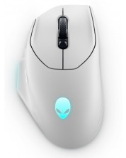 Mouse gaming  Dell - Alienware AW620M, optic , fără fir , albă 