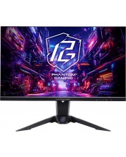 Gaming monitor  ASRock - PG27QFT2A, 27'', QHD, 180Hz, 1ms, IPS, FreeSync, negru  -1