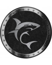 Mouse pad pentru gaming White Shark - MINOTAUR, S, moale, negru/gri