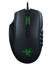 Mouse gaming Razer - Naga Left-Handed Edition, optic, 20 000 DPI, negru - Ozone.ro Mouse gaming Razer - Naga Left-Handed Edition, optic, 20 000 DPI, negru