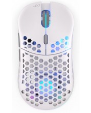 Mouse de gaming Endorfy - LIX Plus, optic, fără fir, Onyx White