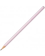 Creion grafit Faber-Castell Sparkle - Metallic Pink