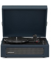 Gramofon Crosley - Voyager, semiautomat, Navy -1