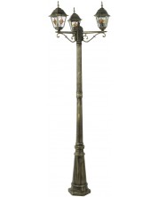 Lampă de grădină Rabalux - Monaco 8186, IP43, E27, 3 x 60W, bronz -1