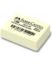 Radiera pentru creion Faber-Castell - 7041-40, alb