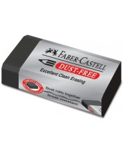 Ștergător Faber-Castell - Dust-Free, negru -1