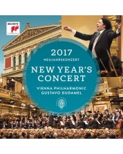 Gustavo Dudamel & Wiener Philharmoniker - New Year's Concert 2017 / Neujahrskonzer (2 CD) -1