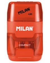 Radiera cu ascutitoare Milan - Compact, sortiment