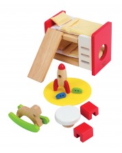 Set mini mobilier Hape - Camera copiilor -1