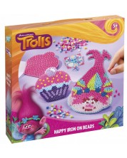 Set creativ Totum Trolls -  Creeaza-ti propriul Trolls, cu margele