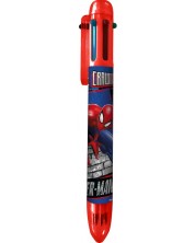 Stilou cu 6 culori pentru copii - Spider-Man
