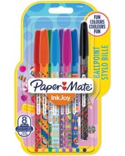 Stilouri Paper Mate Ink Joy - Candy Pop, 1.0 mm, 8 culori