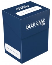 Cutie pentru carti de joc Ultimate Guard Deck Case 80+ Standard Size Blue -1